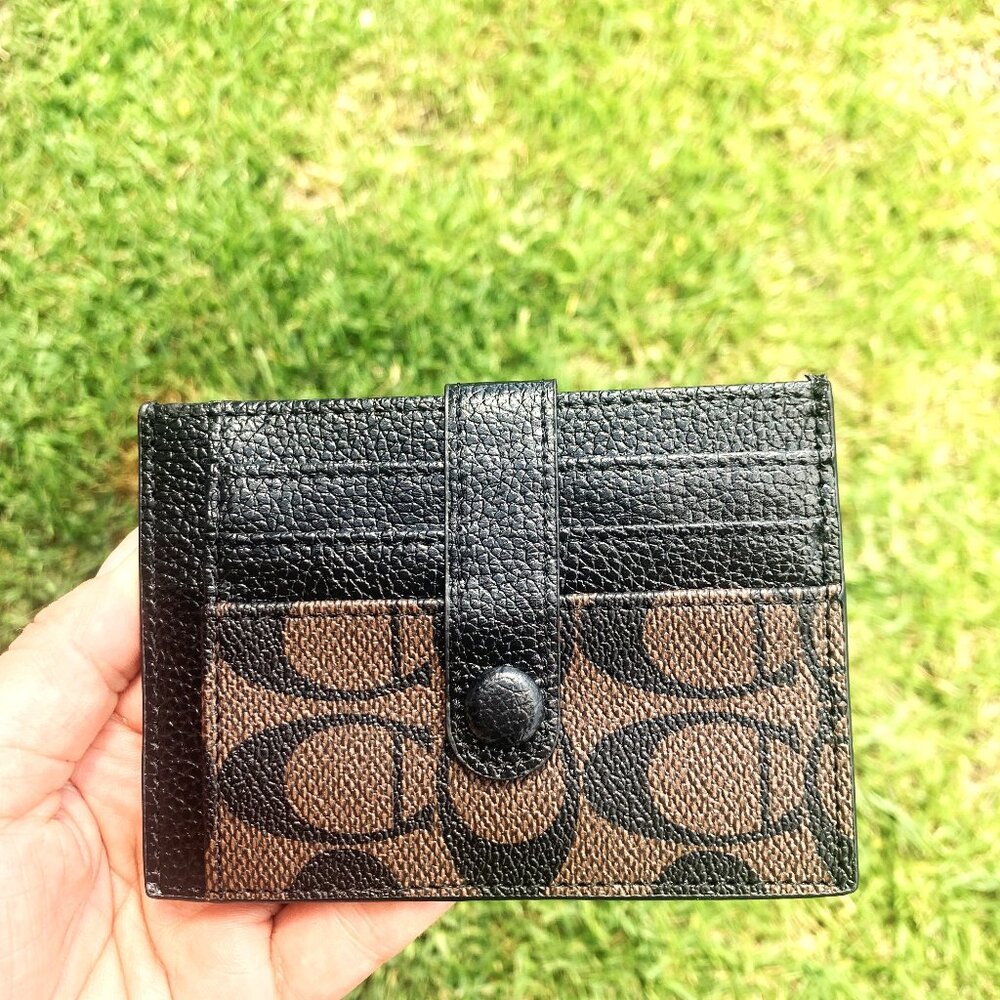 Fashion Designer Inspired Coach Wallet Card Holder - Picture 5 of 11